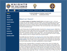 Tablet Screenshot of cranfordknights.org